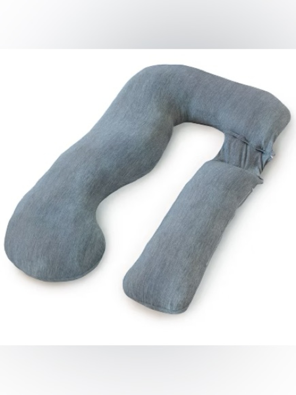 PharMeDoc U-Shape Pregnancy Body Pillow Detachable Extension Gray